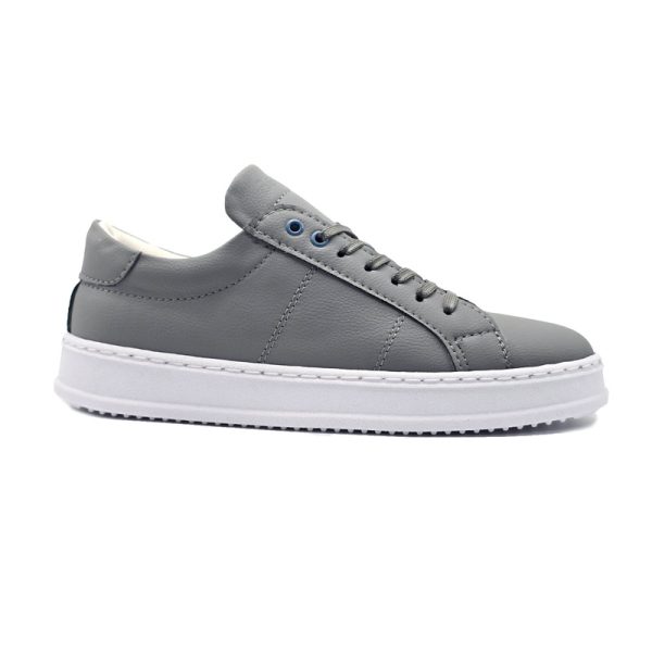 کفش و کتانی روزمره و راحتی مردانه مدل برشکا BERESHKA رنگ طوسی کد 41322