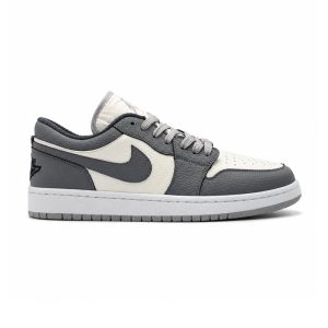 کفش و کتانی مردانه مدل NIKE AIR JORDAN 1 رنگ سفید طوسی کد 2240