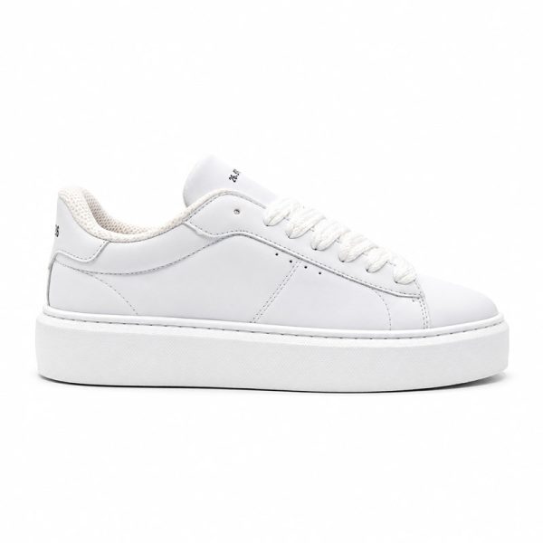کفش راحتی مردانه مدل برشکا bershka رنگ سفید کد EF306