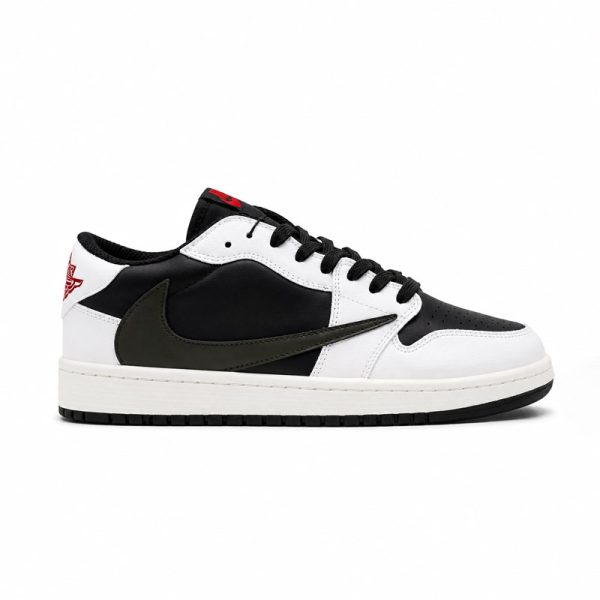 کفش و کتانی مردانه مدل نایک ترویس NIKE TRAVIS رنگ مشکی یشمی کد 30064